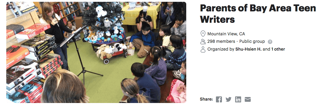 Bay Area Teen Writers Meetup