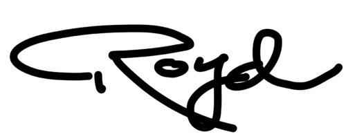 Royd Signature Big Royd Signature Big
