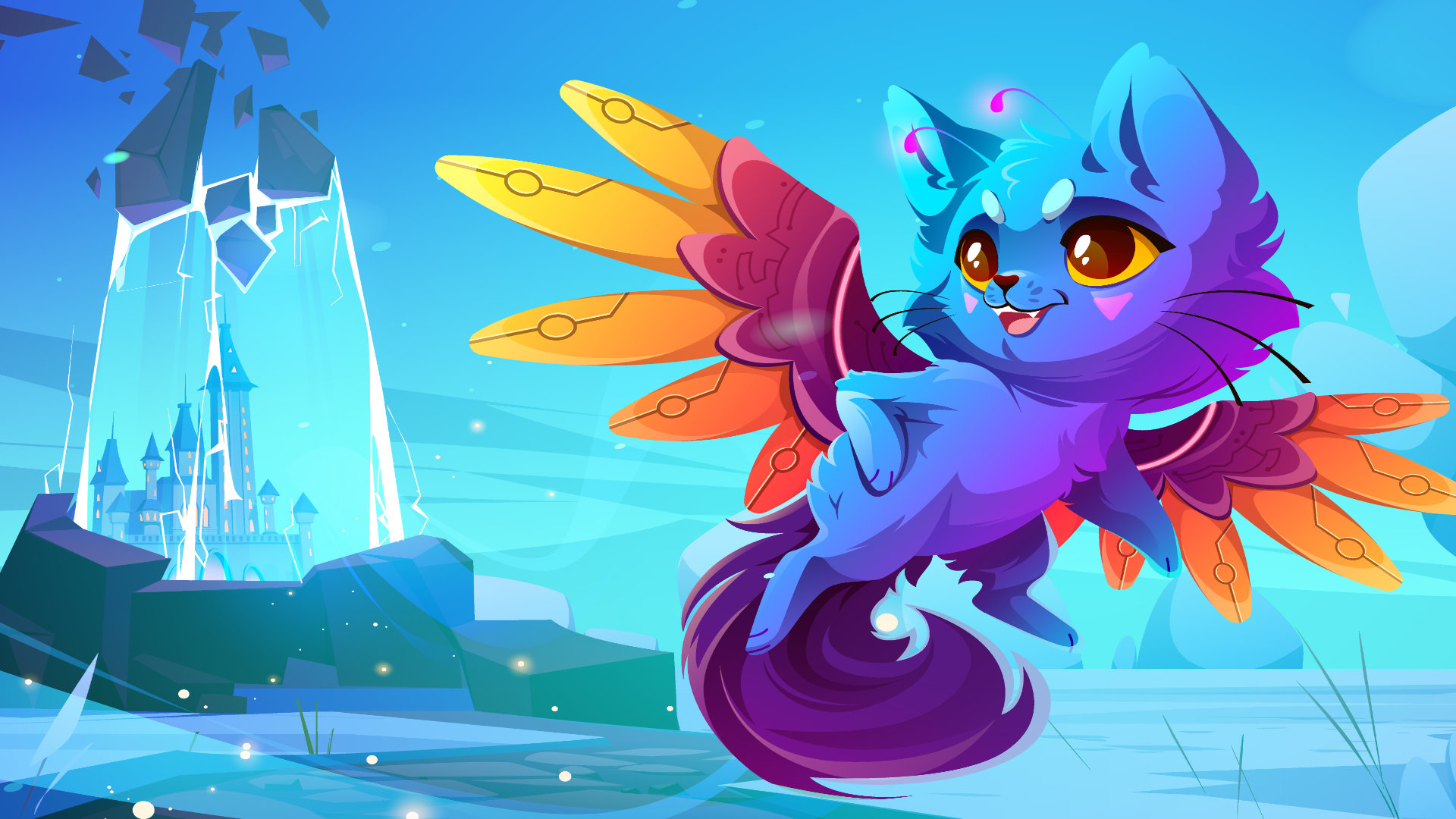 Adventure 3rd Small Flying Cat - Silly and Wild 3rd Grade Prompts