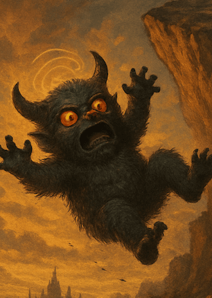 The Fall of the Monster - Square SM TINY VERT The Fall of the Monster Square SM TINY VERT